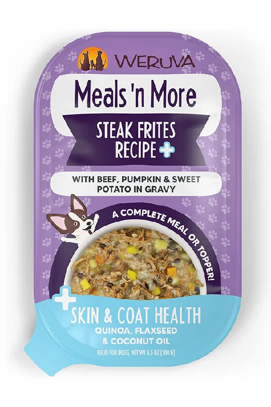 Weruva Steak Frites Meals 'n More Canned Dog Food