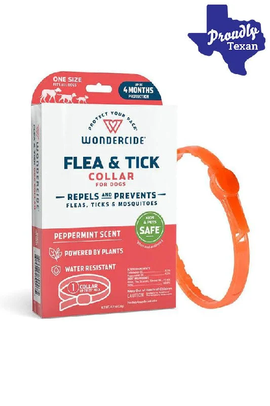 Wondercide Flea And Tick Collar for Dogs, Peppermint