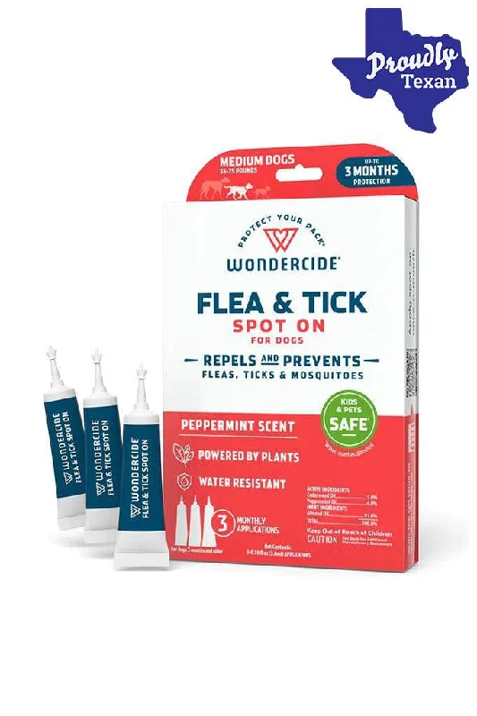 Wondercide Flea And Tick Spot On for Dogs, Peppermint