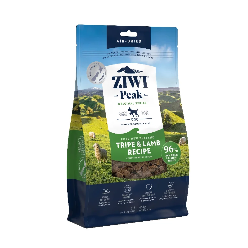 Ziwi Peak Dog Food Air Dried Tripe & Lamb