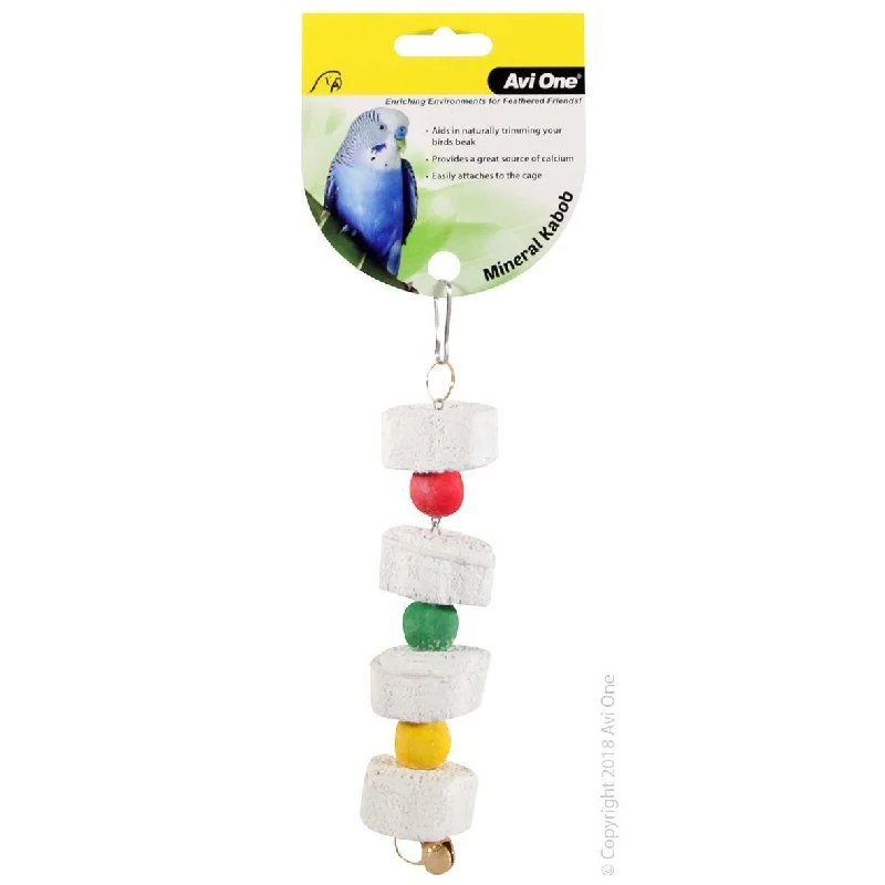 Avi One Bird Toy Mineral Flower Kabob