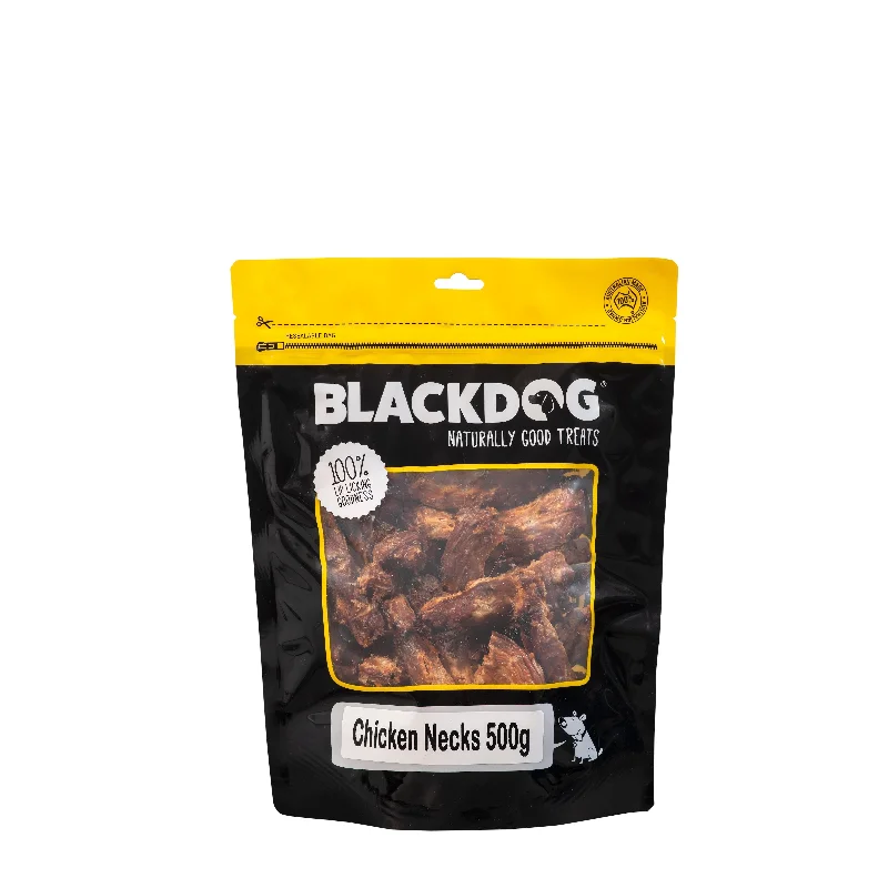 Blackdog Chicken Necks Dog Treats 500g