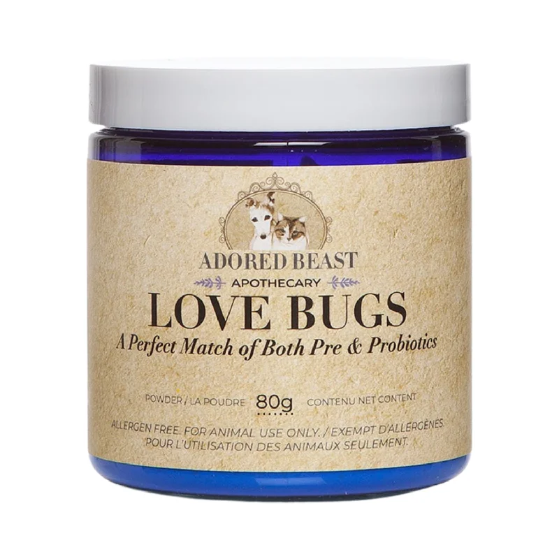 Dog & Cat Supplement - Love Bugs - Pre & Probiotics