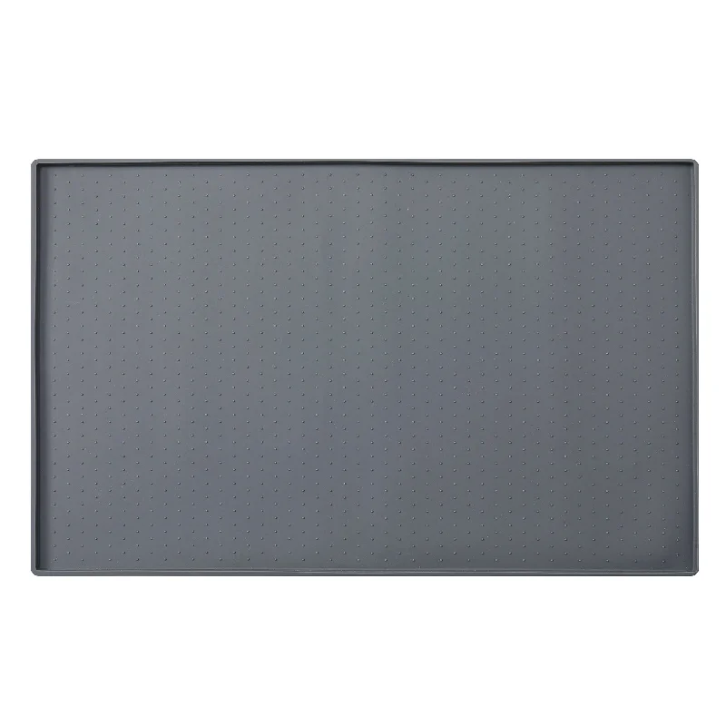 SILICONE MESS FREE GREY PLACEMAT