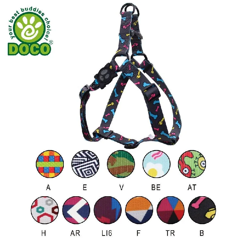 DOCO® LOCO Dog Harness with Cool Printing