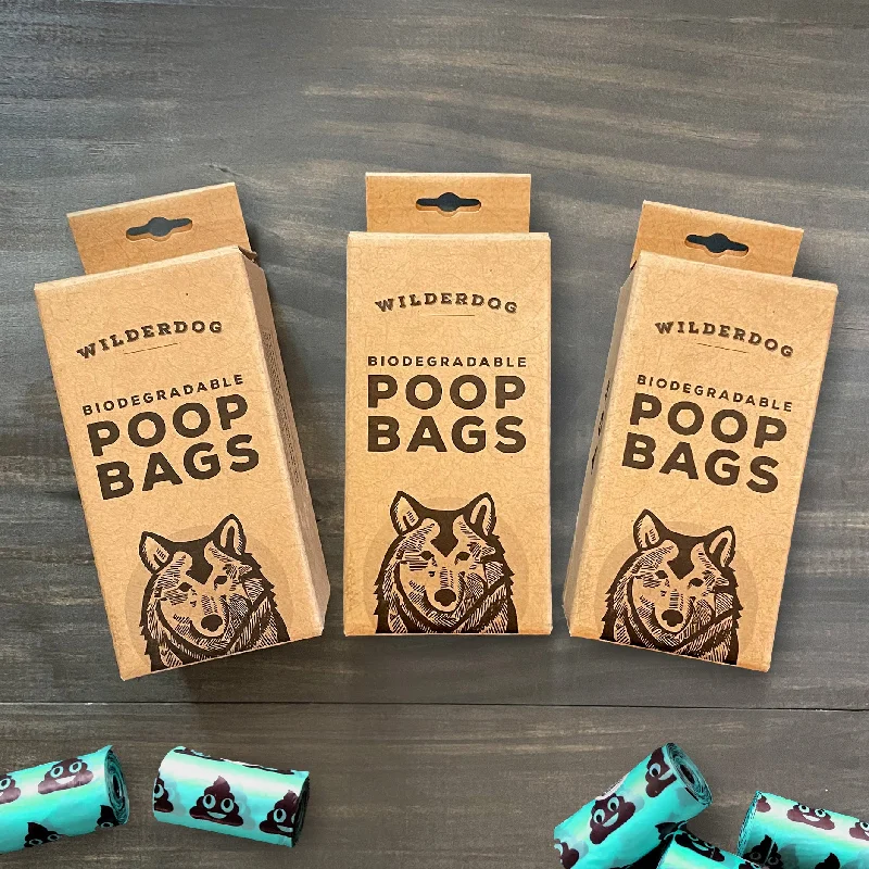 Biodegradable Dog Poop Bags - 3 Pack