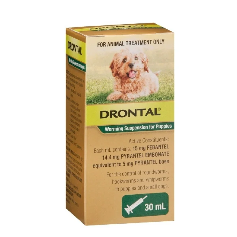 Drontal Worming Suspension for Puppies 30ml