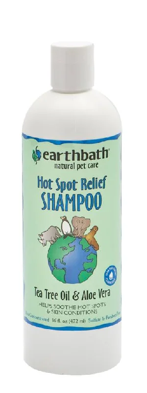 Earthbath Tea Tree Aloe Shampoo 16 oz.