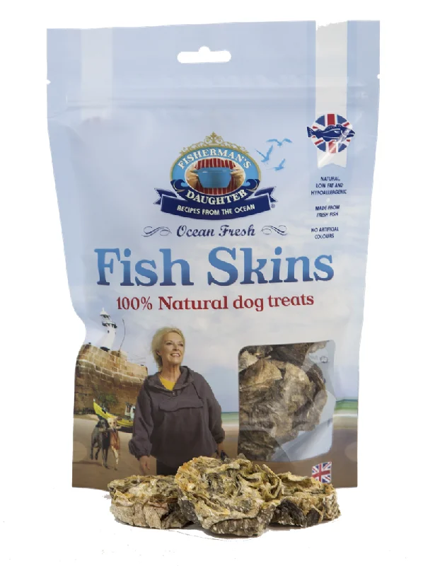 Fisherman's Daughter Fish Skins Cod Cubes Treats