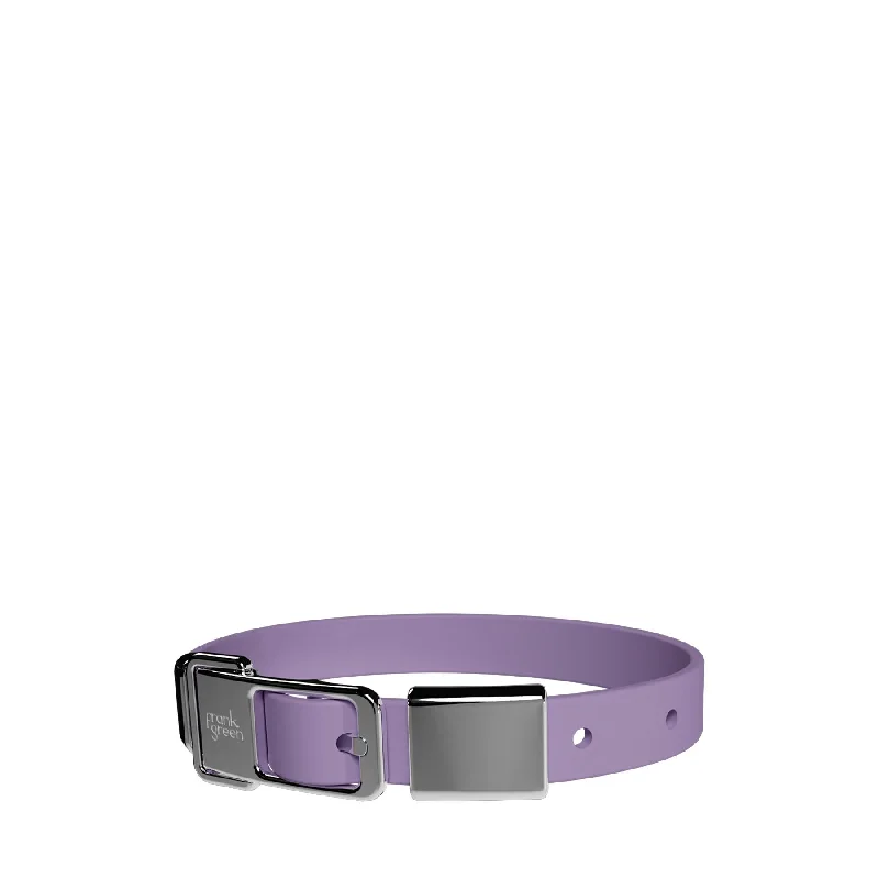 frank green Lilac Haze Dog Collar and Tag Medium