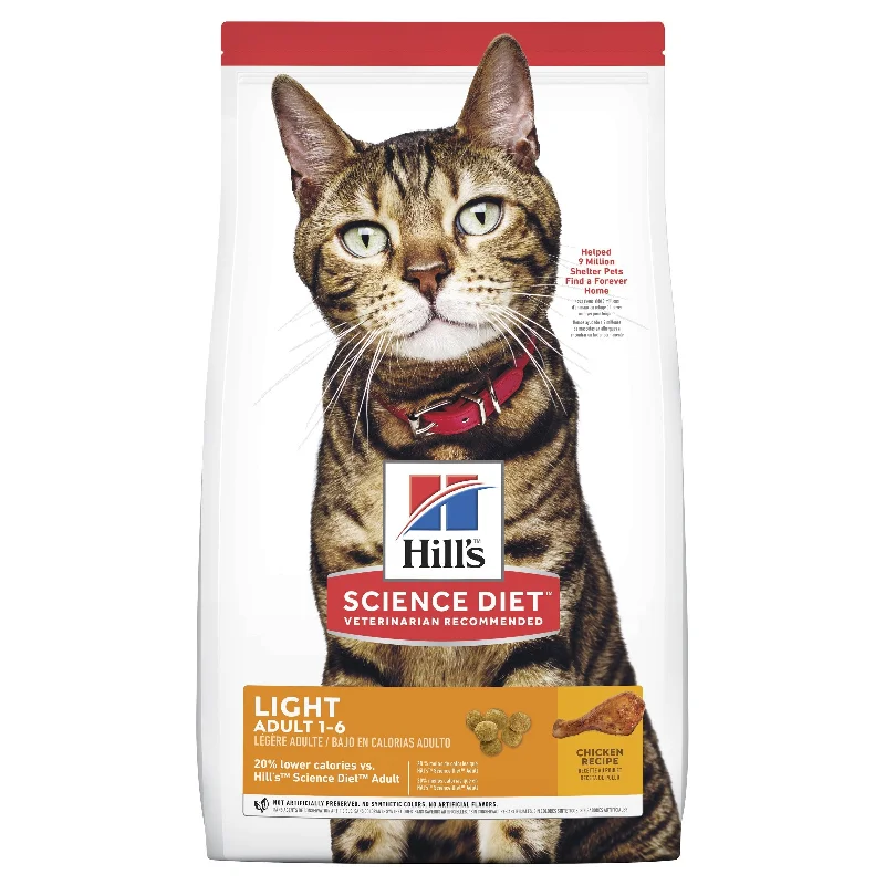 Hills Science Diet Light Adult Dry Cat Food 3.5kg