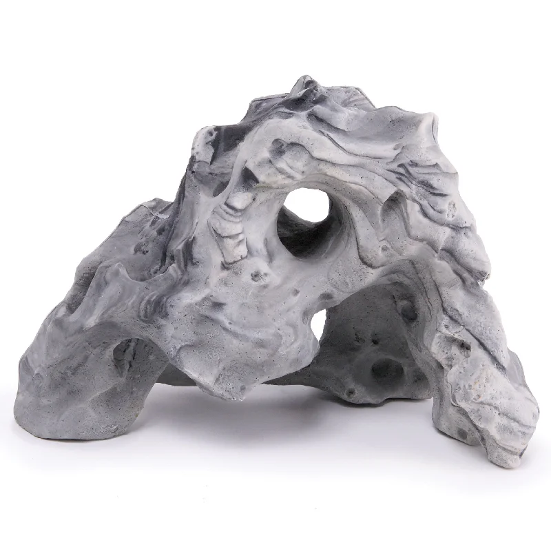 Kazoo Sandstone Swirl Medium Fish Tank Ornament