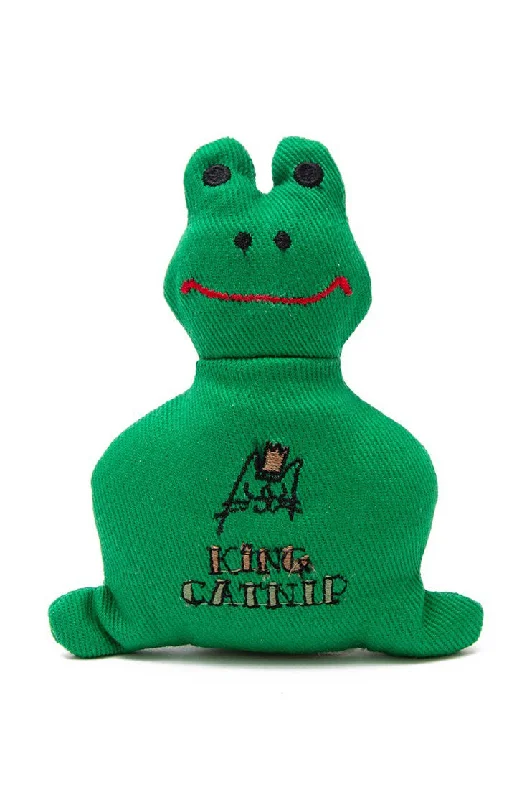 King Catnip Frog Cat Toy