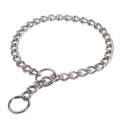 Medium Steel Choke Collar - 20 in.