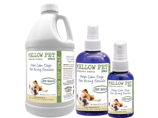 Mellow Pet® Natural Calming Spray for Dogs | Showseason®