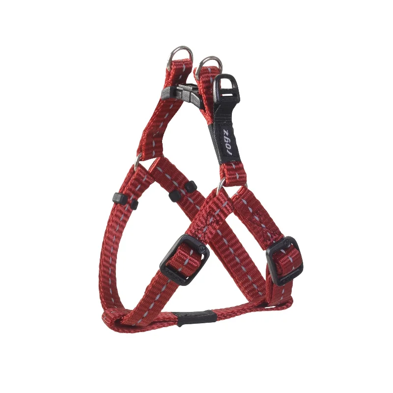 Rogz Classic Small Dog Step-In Harness Red***