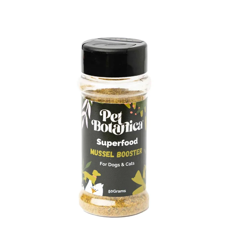 Pet Botancia Superfood Mussel Booster Meal Topper for Dogs and Cats 50g