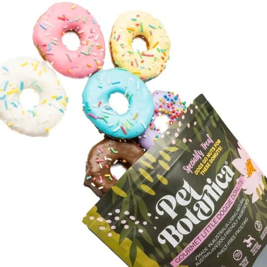 Pet Botanica Gourmet Doggy Donuts Little Dog Treats 6 Pack