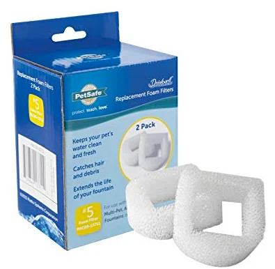 PetSafe Drinkwell Foam Filter 2 pk