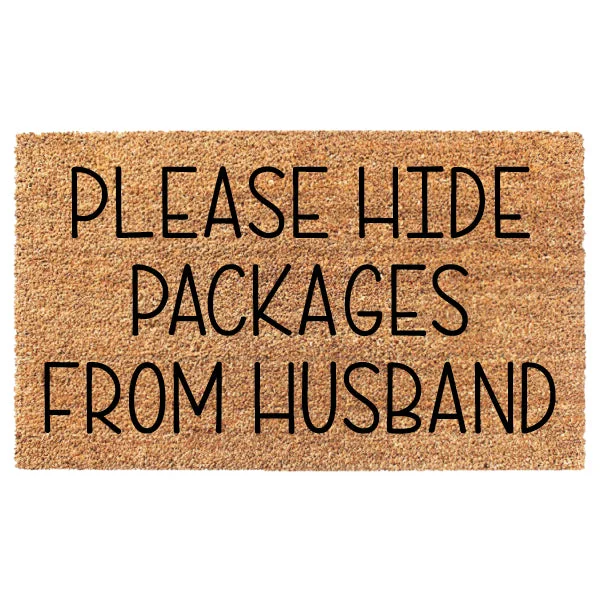 Please Hide Packages From Husband