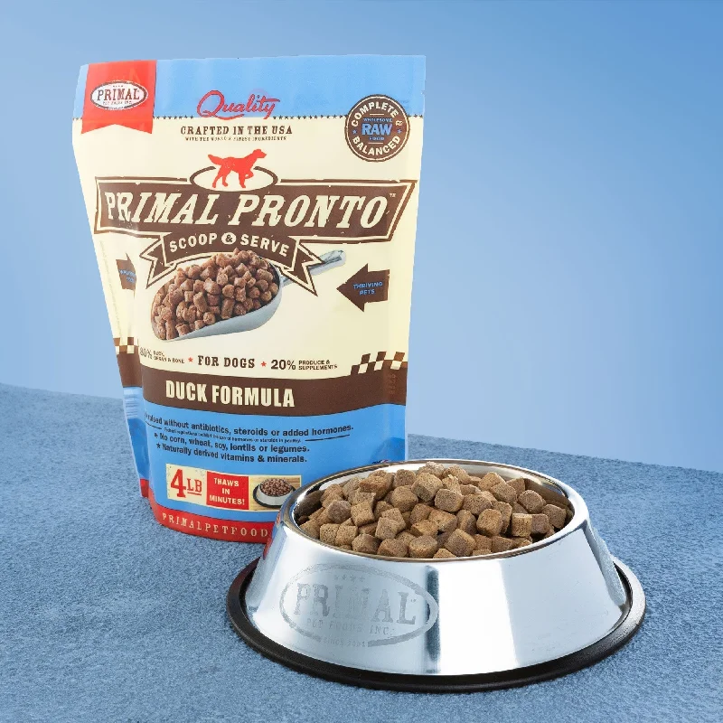 Primal Pronto Duck Formula Frozen Dog Food