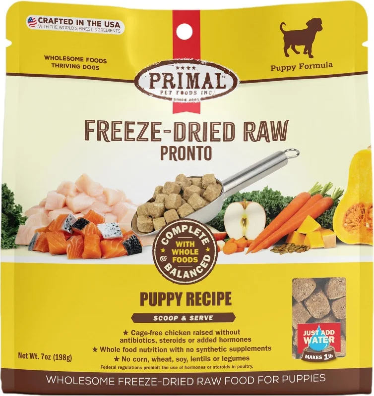 Primal Pronto Puppy Recipe Freeze-Dried Raw Dog Food