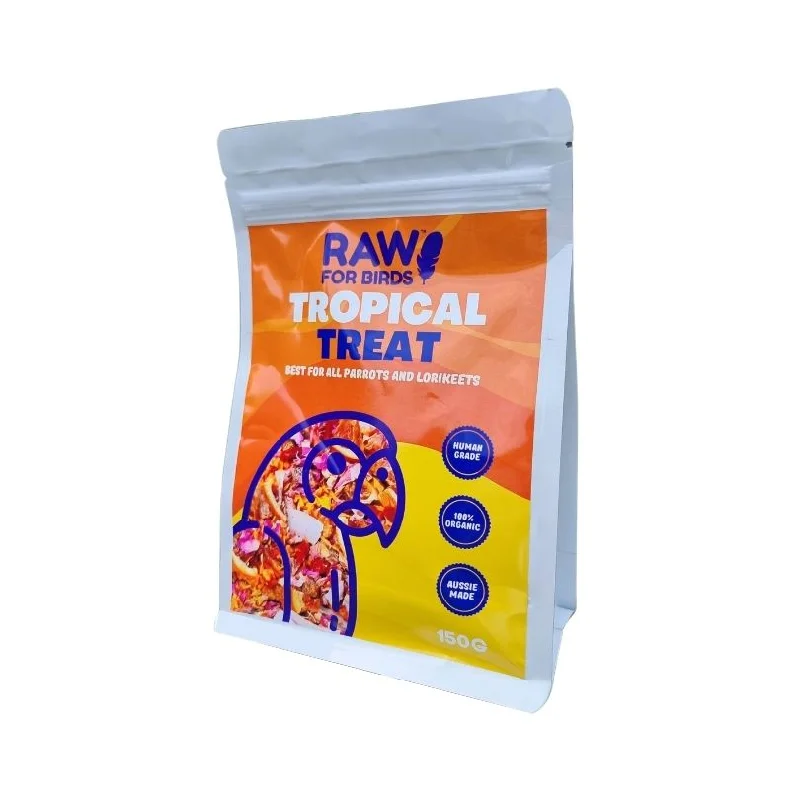 Raw for Birds Tropical Treat Blend 300g