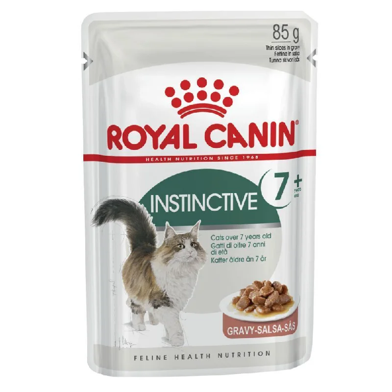 Royal Canin Cat Instinctive 7+ with Gravy Wet Food Pouches 85g