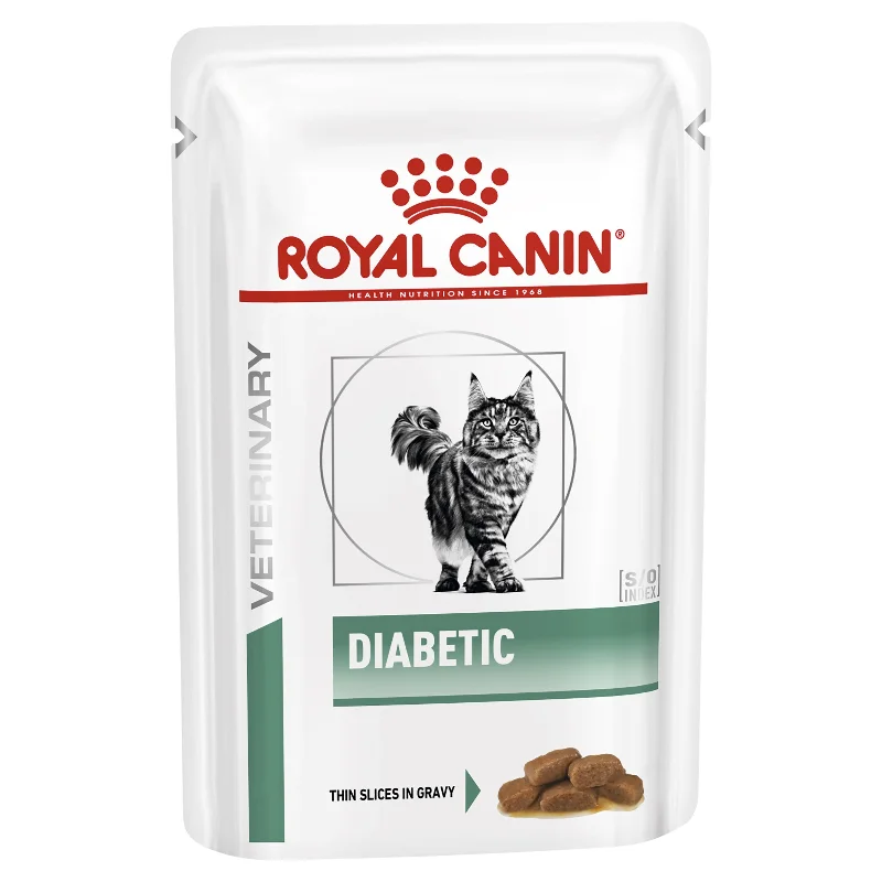 Royal Canin Veterinary Diet Cat Diabetic Wet Food Pouch 85g