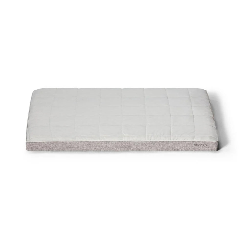 Snooza Cooling Orthobed Powder Grey Dog Bed Large to Extra Large