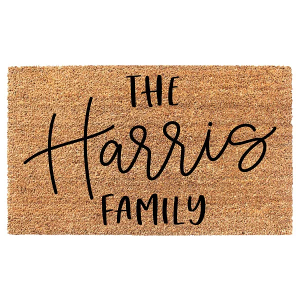 Fun Family Custom Doormat