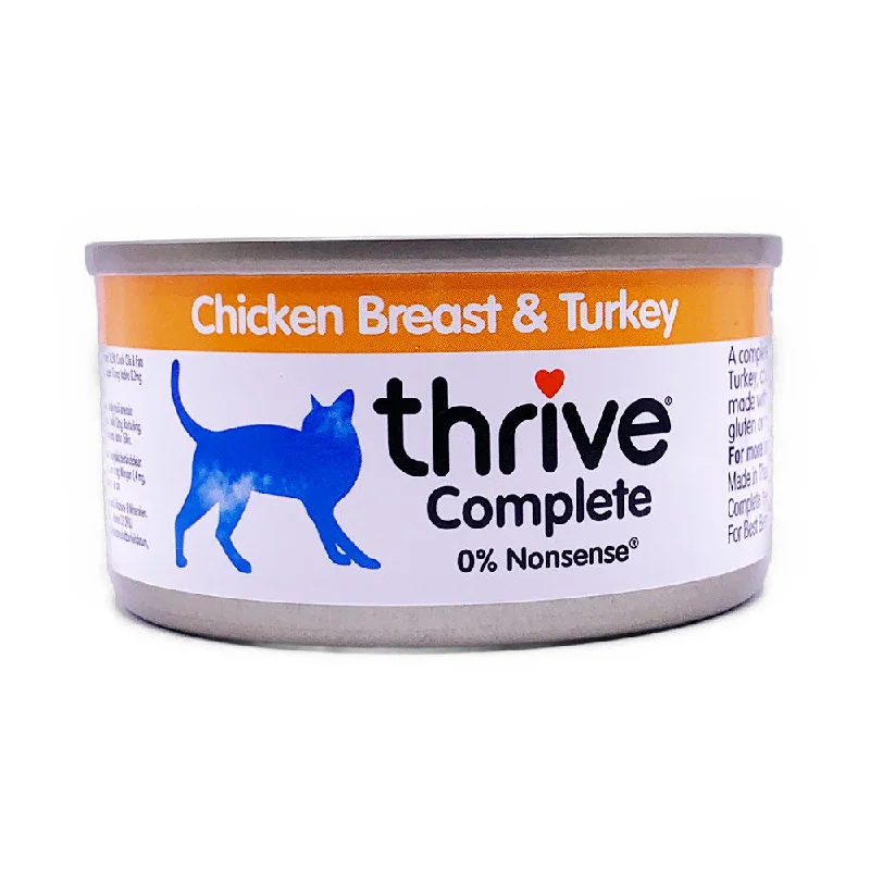 Thrive Chicken and Turkey Wet Cat Food 75g