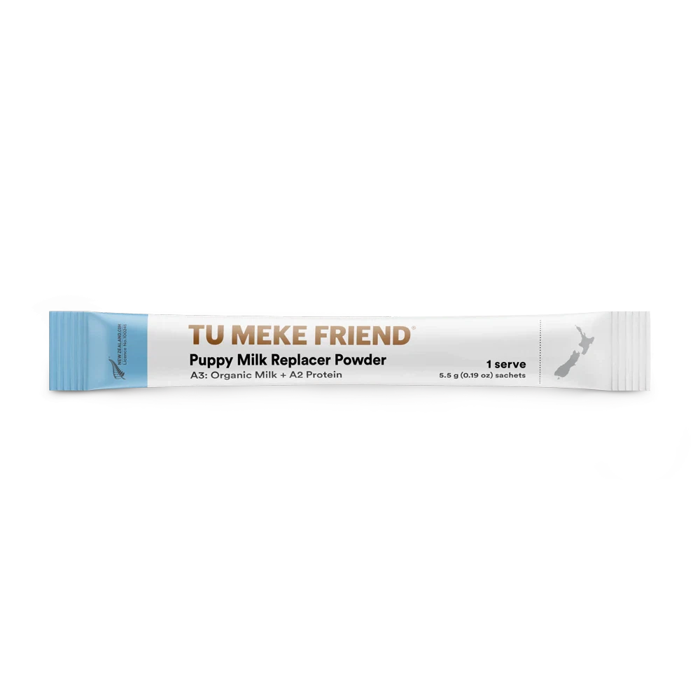 Tu Meke Friend A3 Organic Milk Replacament Powder with A3 Protein for Puppies 5.5g Sachet ***