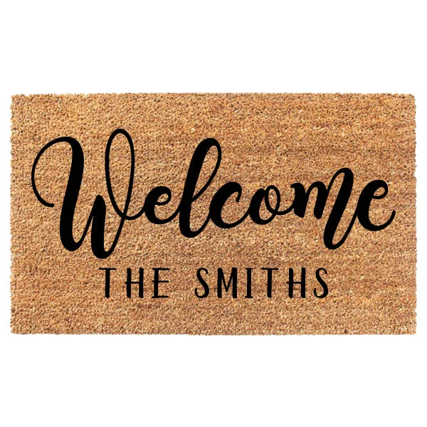 Welcome Custom Doormat