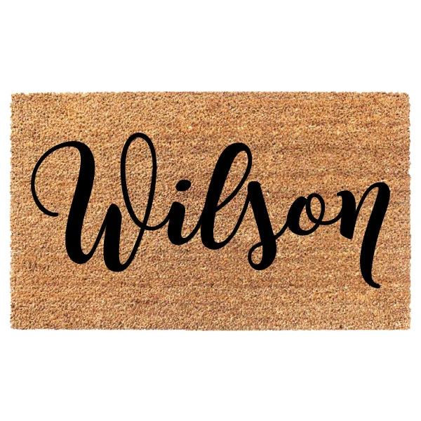 Last Name Custom Doormat