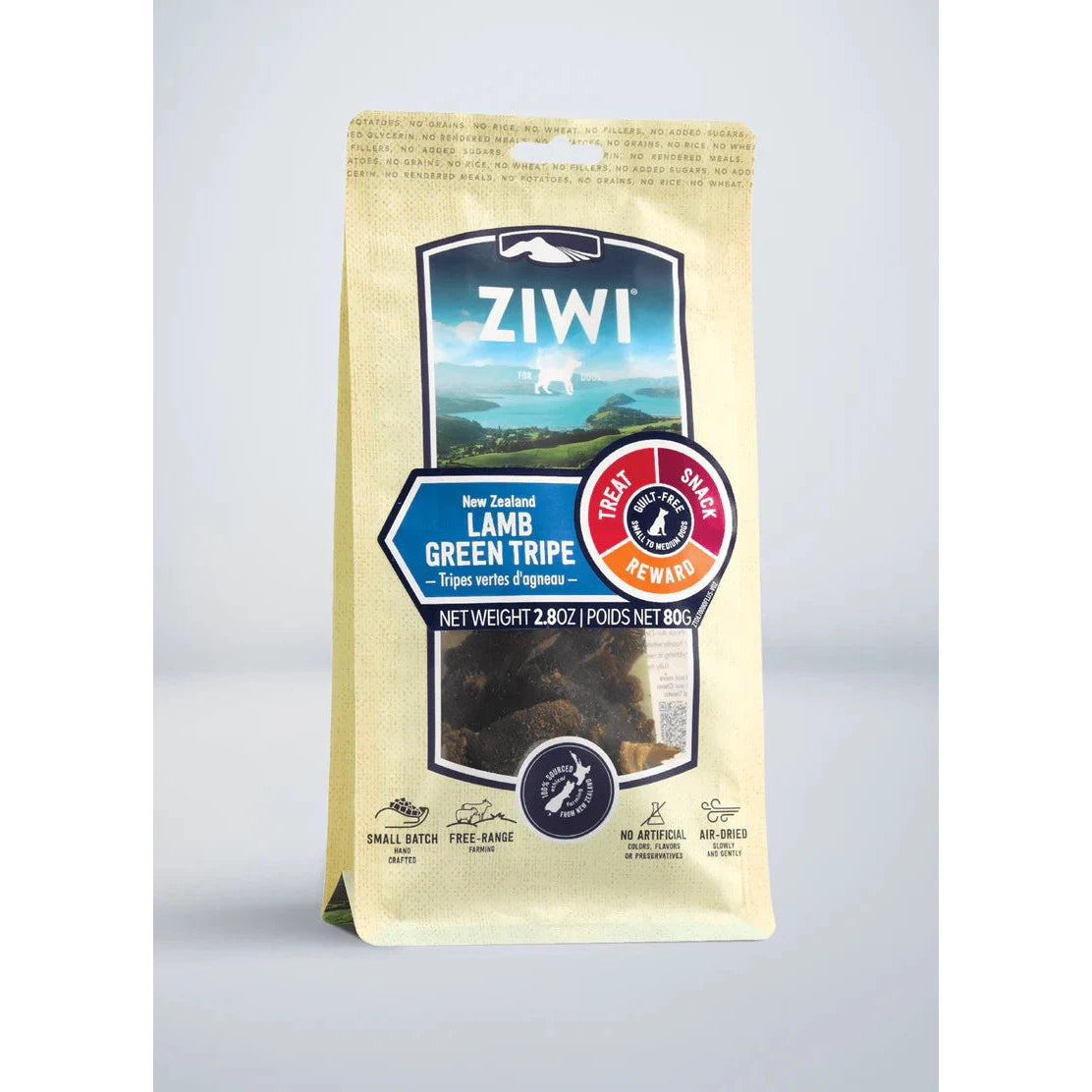 ZIWI Peak Lamb Green Tripe Dog Treats 80g